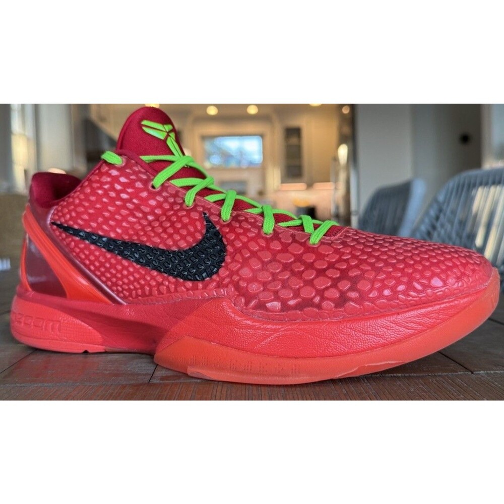 Nike Kobe 6 Protro Low Reverse Grinch Size 11 1/2